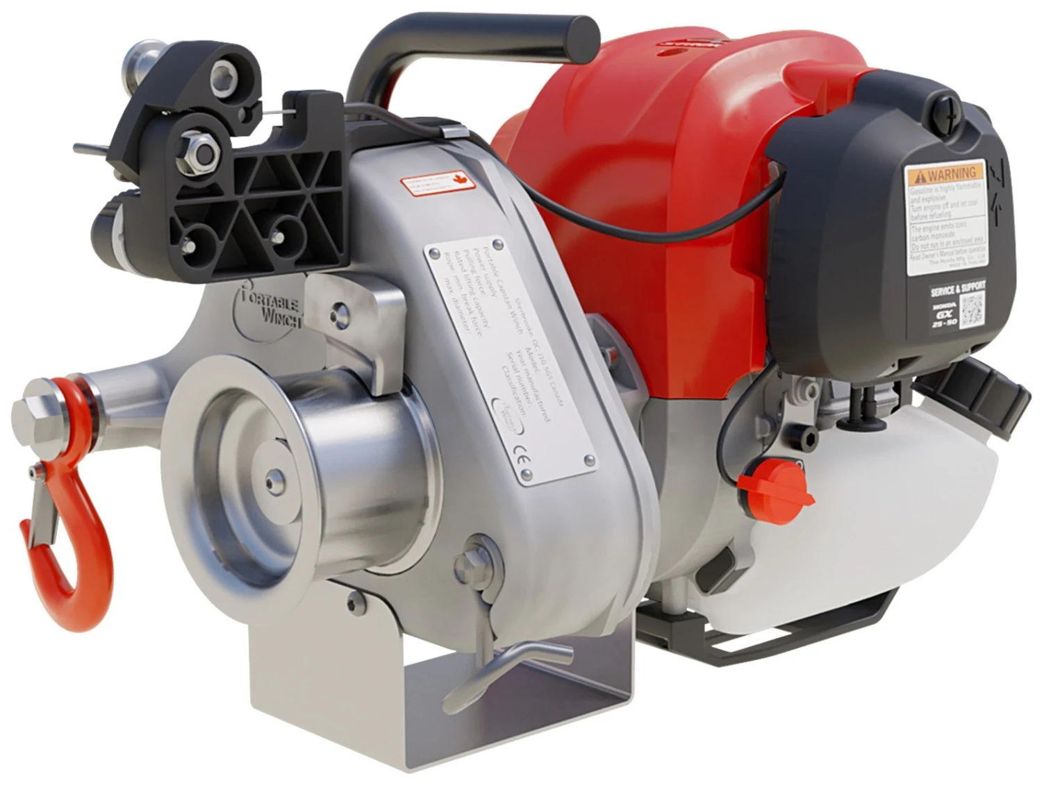 Portable Winch PCW 4000 Polttomoottorivinssi 5 Portable Winch PCW 4000 Polttomoottorivinssi - Image 3