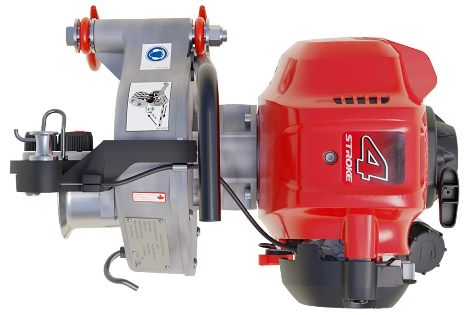 Portable Winch PCW 4000 Polttomoottorivinssi 9 Portable Winch PCW 4000 Polttomoottorivinssi - Image 7