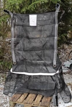 Nordforest Klapisäkki 1,5 M3 Pohjasta Avattava