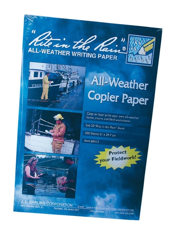 Rite In The Rain Nr. 8512 -paperi 3 Rite In The Rain Nr. 8512 -paperi