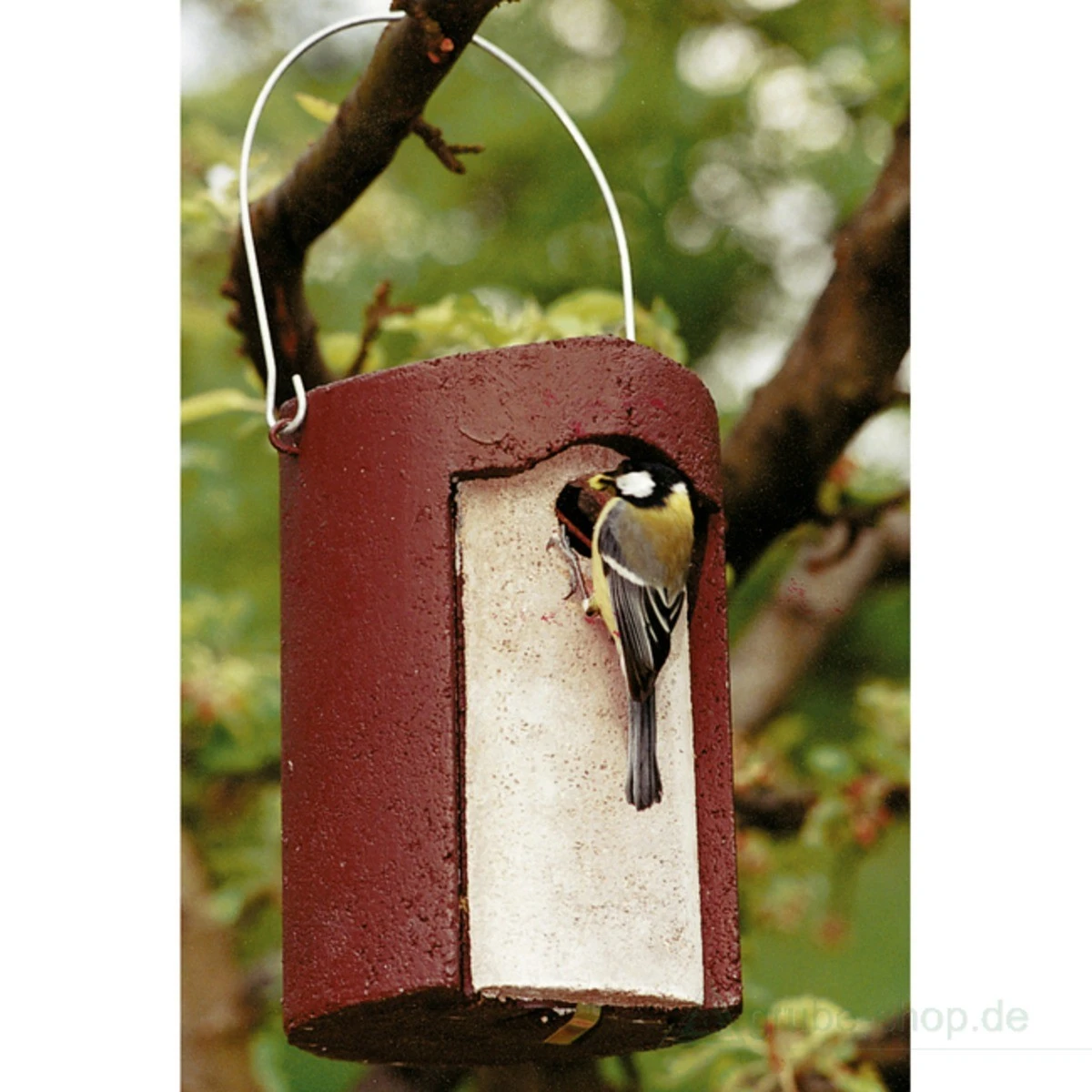 Puubetoni Linnunpönttö 26 Mm, Ruskea 3 Puubetoni Linnunpönttö 26 Mm, Ruskea