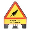 Hakkuutyömaa Varoitusmerkki, Kolmiojalka VL159 -Uittokaluston Myyntiliike q757 hakkuutyomaa kolmijalka
